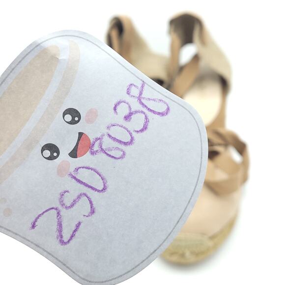 ALDO espadrille wedge tan biege women's size 10 - Picture 8 of 9